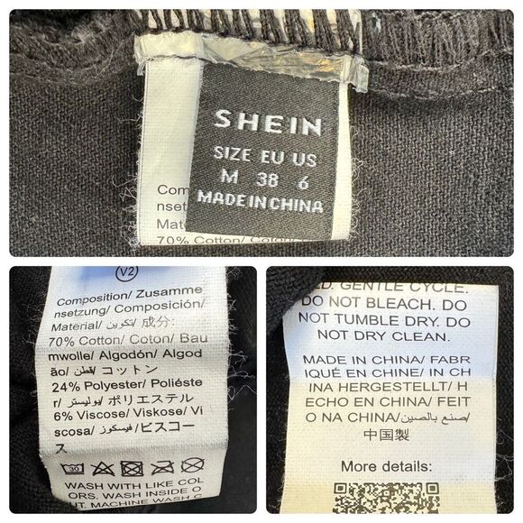 KID CUDI Upcycled Retro Vintage Hip Hop Rap Patched Black Denim Jacket Size M - Picture 13 of 13